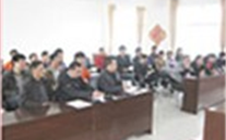 汶上公司组织全体干部职工观看学习《感动中国2010、2011颁奖晚会》